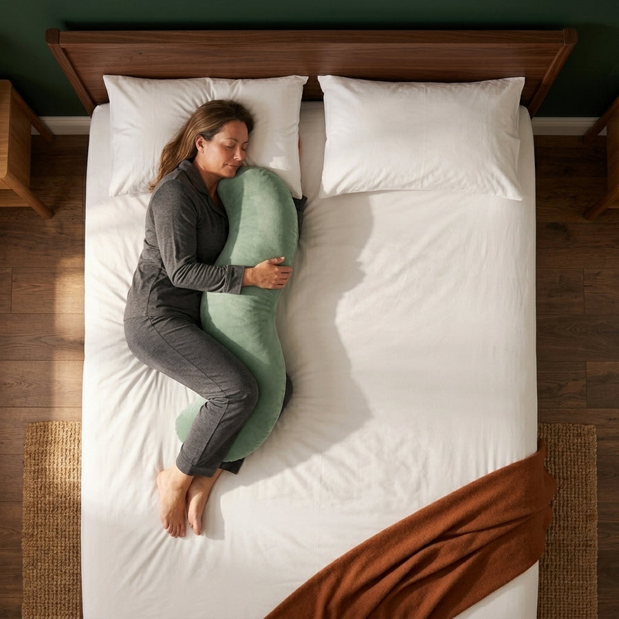 The Contour on a UK double bed